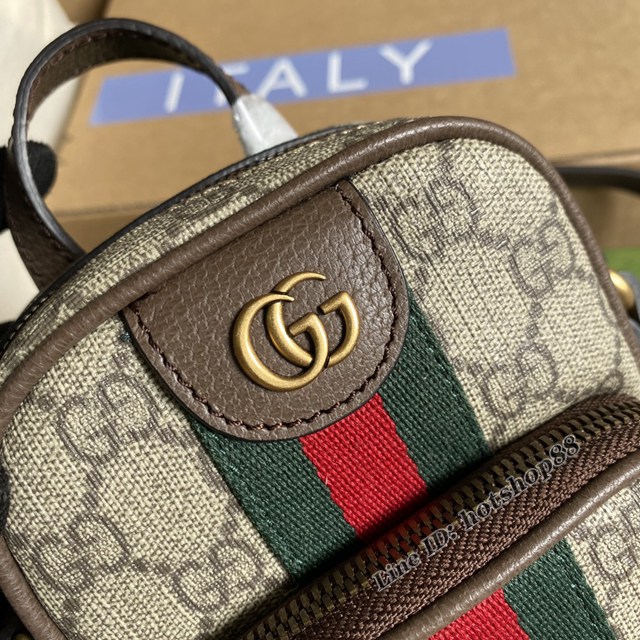 Gucci專櫃新款無邊序曲系列手機包 古馳Gucci meo vintage胸包671682 gqy4360